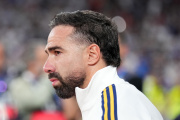 Dani Carvajal, en su último partido con el Real Madrid