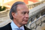 Bertín Osborne en la boda de Miguel Sierralta