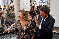 Carlos Mazón, president de la Generalitat, y Nuria Montes, consellera de turismo