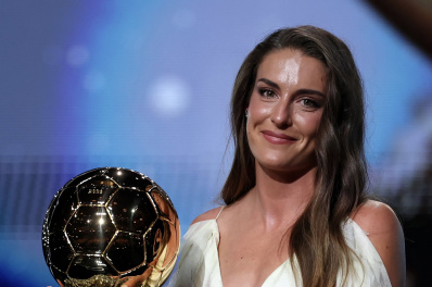 Alexia Putellas con tercer Balón de Oro
