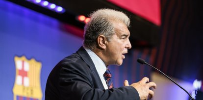 Joan Laporta, presidente del Barcelona