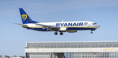 Avión de Ryanair