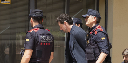 Jonathan Andic, pasando a disposición judicial el pasado mayo.