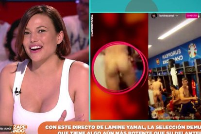 Elisa Mouliaá, colaboradora de 'Zapeando'.