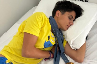 La atleta María Pérez comparte en redes esta imagen