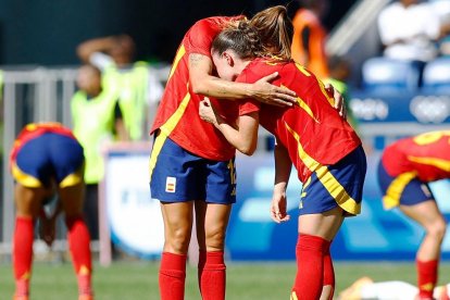 La selección femenina de fútbol se quedó sin medalla en París