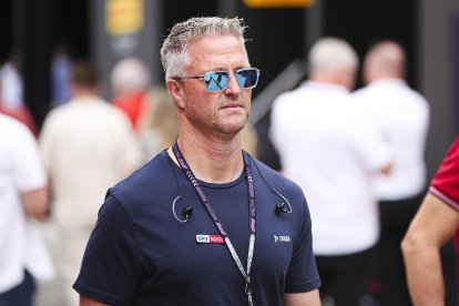 Ralf Schumacher, durante un Gran Premio.