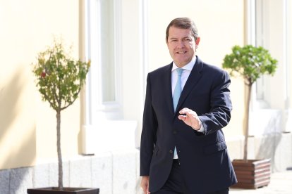 El presidente de la Junta de Castilla y León, Alfonso Fernández Mañueco