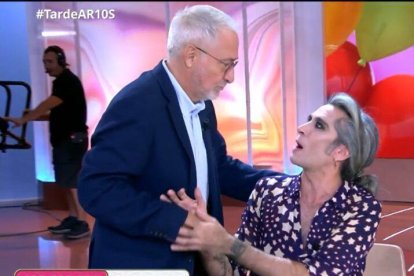 Xavier Sardá y Mario Vaquerizo en 'TardeAR'.