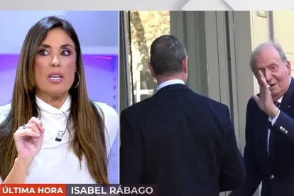 Isabel Rábago informa de que habrá una reunión urgente entre el Rey Juan Carlos y el Rey Felipe por el asunto de las fotos de Bárbara Rey.