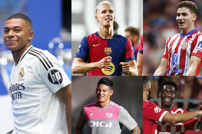 Los fichajes destacados de esta temporada en LaLiga.
