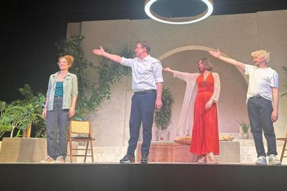 Cartel de la obra teatral Conspiranoia en Madrid