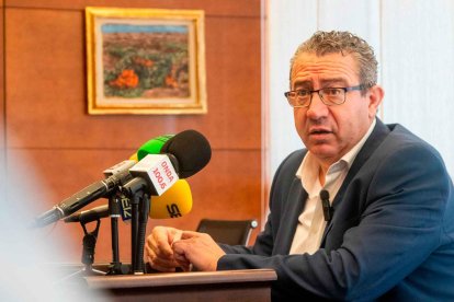 Momento de la rueda de prensa