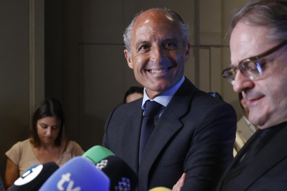 El expresidente de la Generalitat valenciana, Francisco Camps, y su abogado, Pablo Delgado