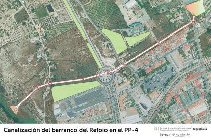 Barrano del Refoio en el PP-4