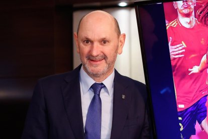 Rafael Louzán, nuevo presidente de la Real Federación Española de Fútbol.