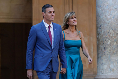 Pedro Sánchez y Begoña Gómez