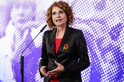 La vicepresidenta primera del Gobierno, María Jesús Montero