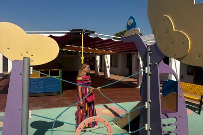Visita de la concejala de Educación, Mari Carmen de España, este jueves
a la escuela infantil Els Xiquets