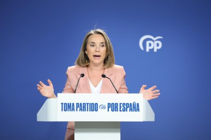 La vicesecretaria de Regeneración Institucional del PP, Cuca Gamarra