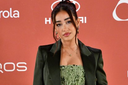 Marina Rivers en la gala de los Premios Woman Madame Figaro, en Madrid