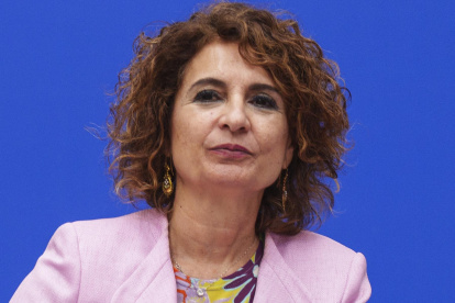 María Jesús Montero estuvo este viernes en Sevilla