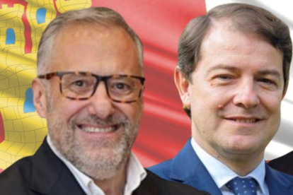 Carlos Pollán, Alfonso Fernández Mañueco y Carlos Martínez