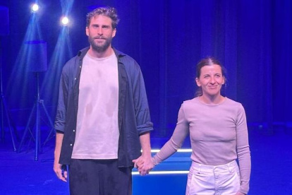 Fernando Guallar y Rebeca Hernando en 'Rompientes'