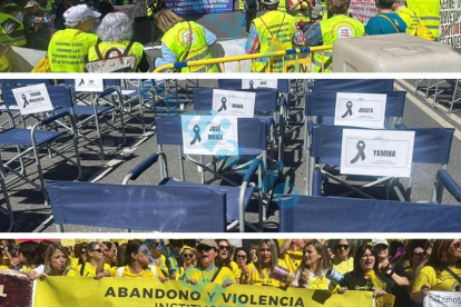 Manifestaciones hoy día 15 de abril en el Congreso y ante la Consejería de Educación