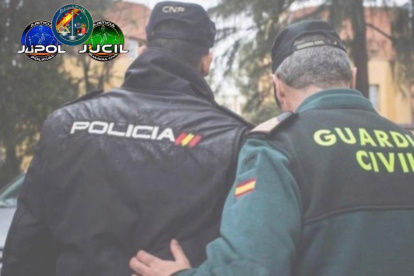 Un Policía Nacional y un Guardia Civil