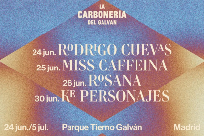 Cartel oficial de La Carbonería del Galván