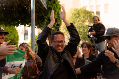 El candidato de Adelante Andalucía a la Presidencia de la Junta, José Ignacio García.
