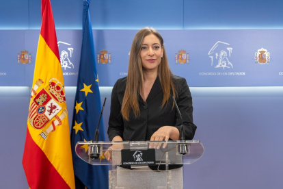 La portavoz popular en el Congreso, Ester Muñoz