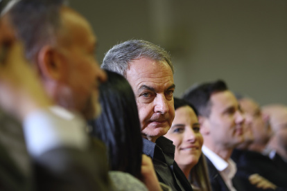 El expresidente del Gobierno José Luis Rodríguez Zapatero