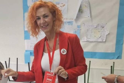 La alcaldesa de Velilla de San Antonio, Antonia Alcázar (PSOE)