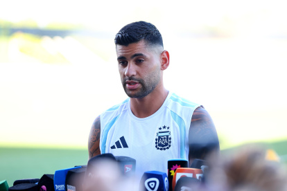 Cristian 'Cuti' Romero, durante el Mundial 2026