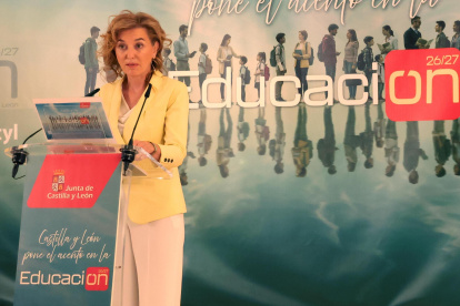 María Pardo, consejera de Educación de Castilla y León