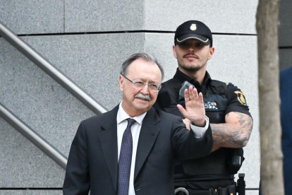 El presidente de Ceuta, Juan Jesús Vivas, en la Audiencia Nacional