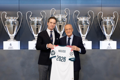 Mahou renueva con el Real Madrid su acuerdo de patrocinio ocho años más