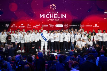 Los chefs de restaurantes premiados con estrella en la Guía Michelin 2024