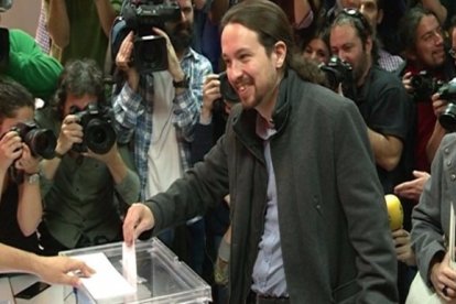 Pablo Iglesias aseguró que su partido ha hecho los deberes.