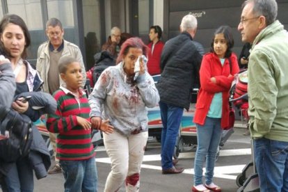 Una de las bombas estaba llena de clavos para hacer el mayor daño posible