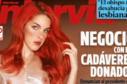 La actriz porno de Podemos se desnuda en portada y se la devuelve a Barbijaputa