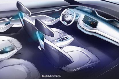 Škoda presenta el Vision E, un anticipo del futuro