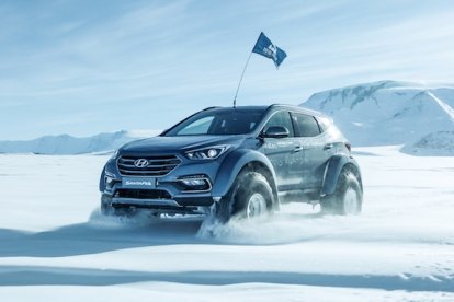 Hyundai conquista el ártico de la mano de otro Shackleton