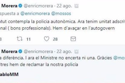 Tuits de Enric Morera