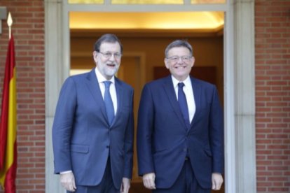 Rajoy y Puig 2017