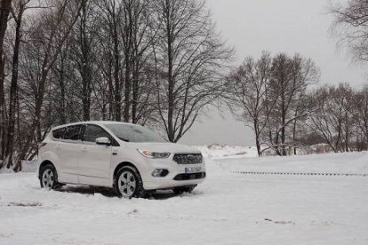 La gama Ford Vignale, a prueba en la nieve