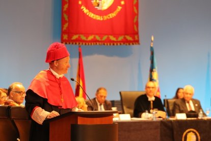 Intervención de Antonio Campino, doctor honoris causa.