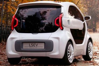 LSEV, el coche 100 % eléctrico fabricado con una impresora 3D